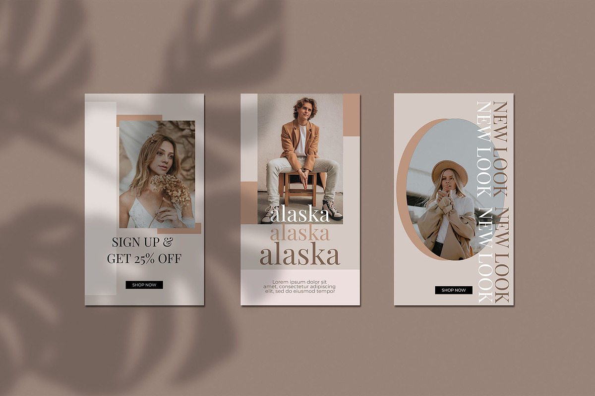 Alaska Instagram Post and Story, a Social Media Template by Compaq_Creative (Photo 5 of 10)
