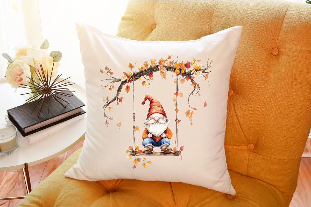 Fall Autumn Gnomes, Gnome Clipart, an Illustration by Sublimation Artist (Photo 6 of 6)