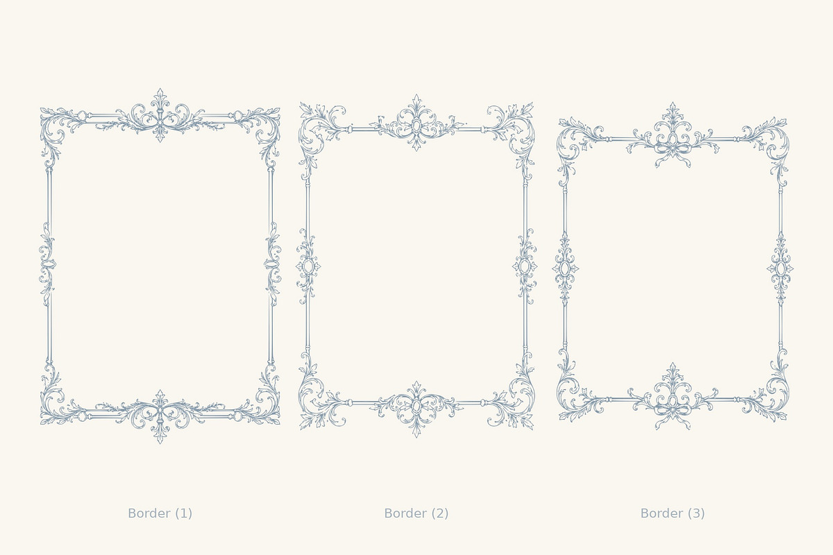 Border, Corner & Divider Collection, a Decorative Illustration by AW Studios (Photo 2 of 20)