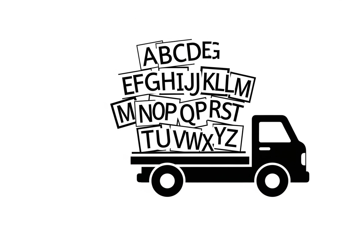 Cute baby toy truck design featuring, an Illustration by Amazin_art (Photo 20 of 33)