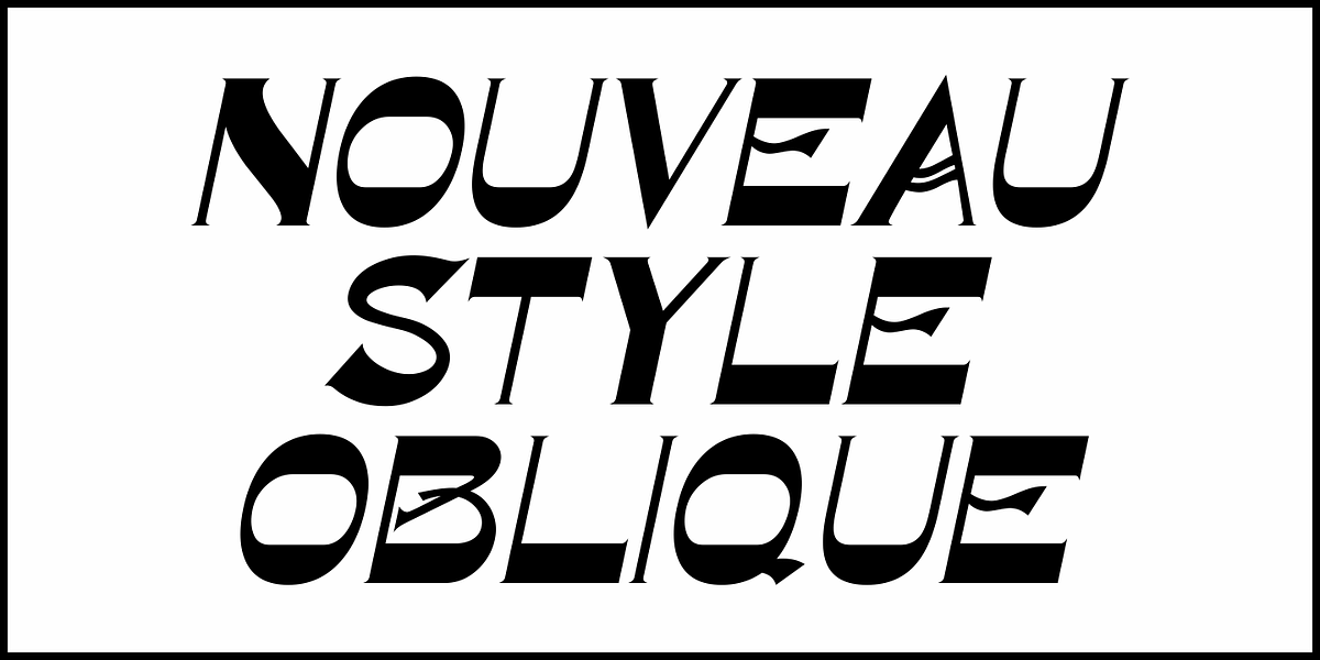 Nouveau Style JNL, a Font by Jeff Levine Fonts (Photo 4 of 5)