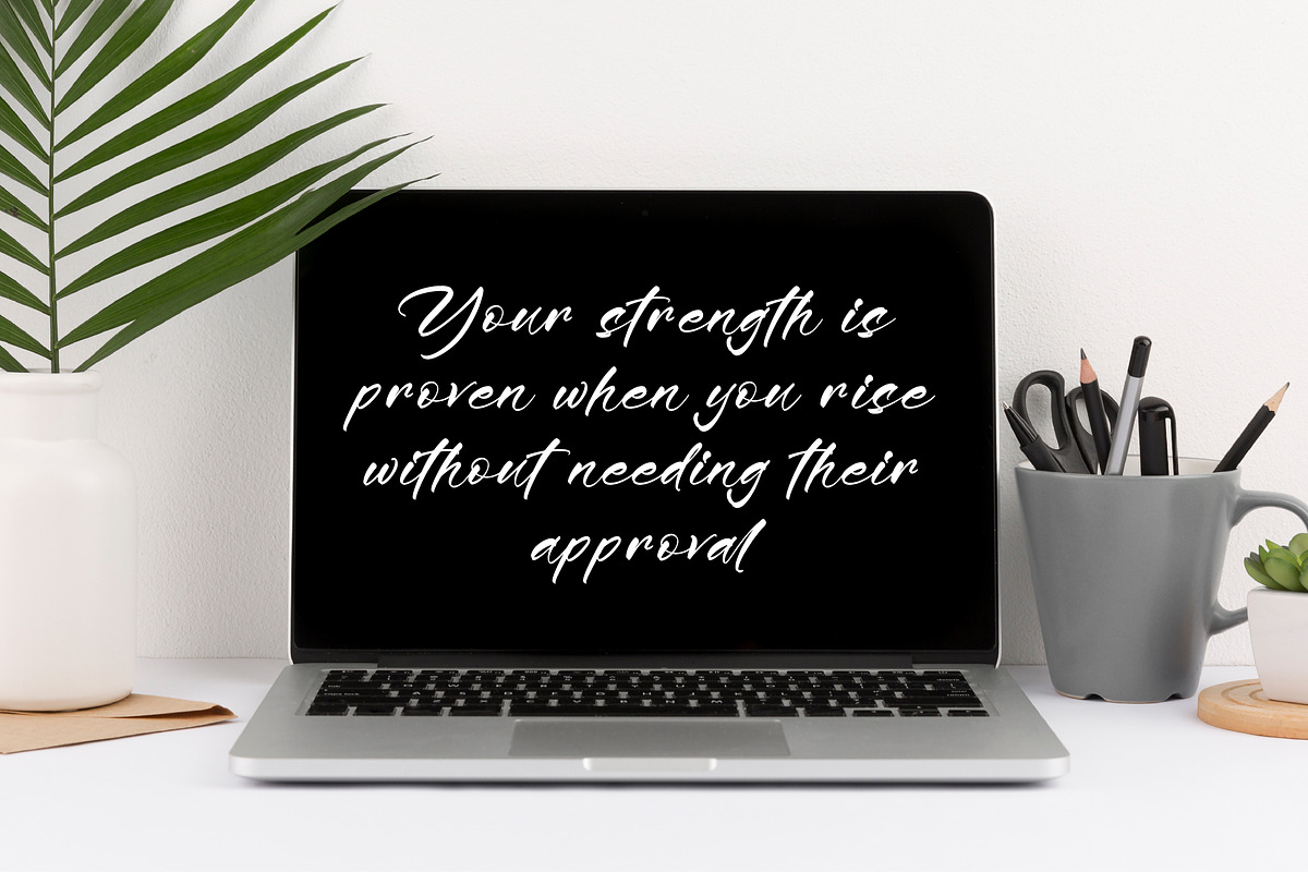 Minute Elegant, a Handwritten Font by Integritype Studio (Photo 2 of 13)