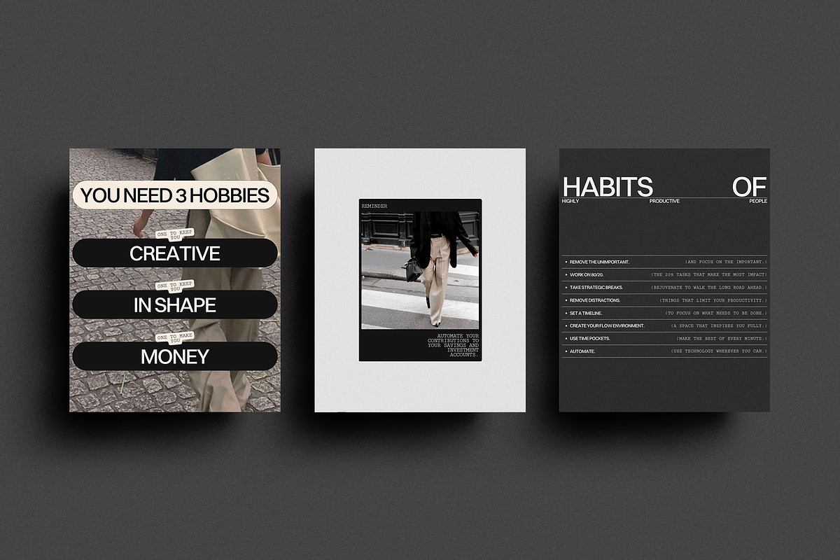 Financial Coach Instagram Template, a Social Media Template by Moscovita Studio (Photo 9 of 15)
