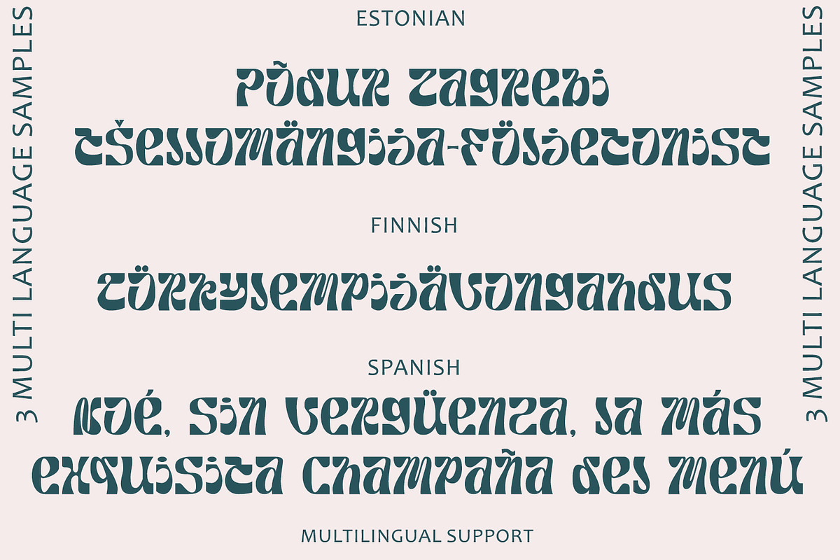 Fraser – Tropical Font, a Sans Serif Font by HeyFonts (Photo 5 of 11)