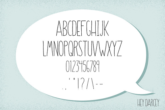 Skinny Legend Handwritten Font preview 5