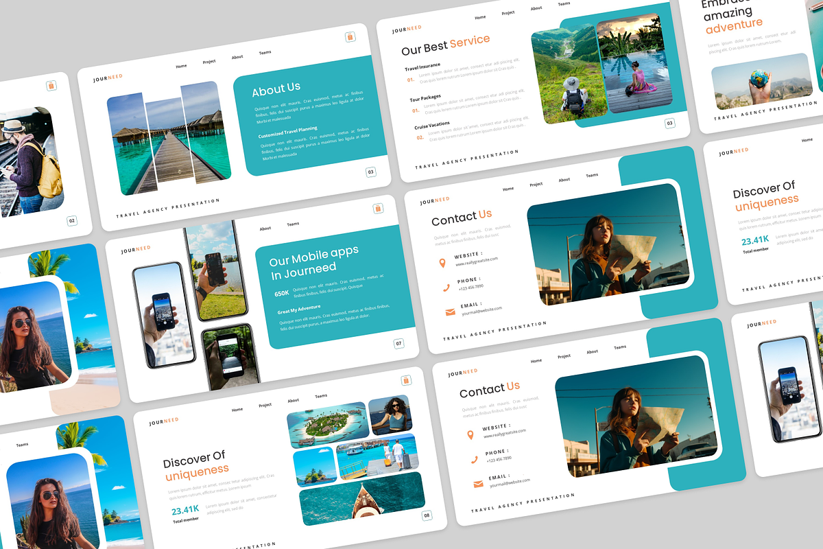 Travel Agency Google Slide, a Presentation Template by Annora Studio (Photo 3 of 5)