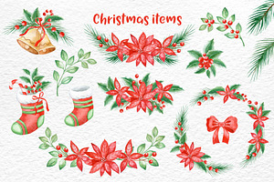 Watercolor Christmas