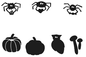 Halloween Elements Set 6