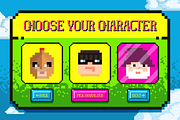 Pixerif - 8 Bit Gaming Font, a Font by Artisan Themes (Thumbnail 7 of 12)