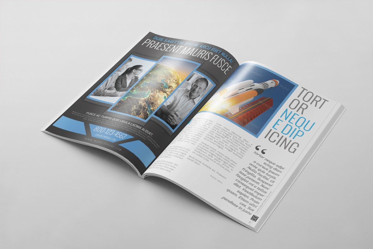 Magazine Template 24, a Magazine Template by pmvch (Photo 9 of 10)