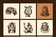 Vintage Cultures and Civilization, a Person Illustration by Creative Stall (Thumbnail 19 of 33)