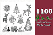 1100 Christmas winter EPS collection, a Decorative Illustration by Sofia's Fashion (Thumbnail 1 of 9)
