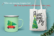 Christmas Trip: a graphic set, an Illustration by Cienpies Design (Thumbnail 5 of 6)
