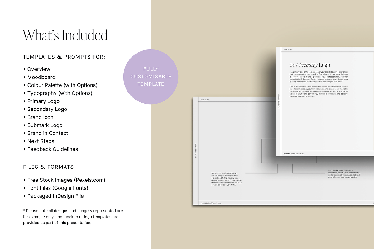 Brand Design Presentation Template preview 3