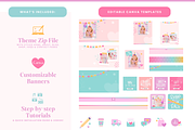 Colorful Rainbow Party Shopify Theme, a Shopify Template by Macarons and Mimosas (Thumbnail 5 of 9)