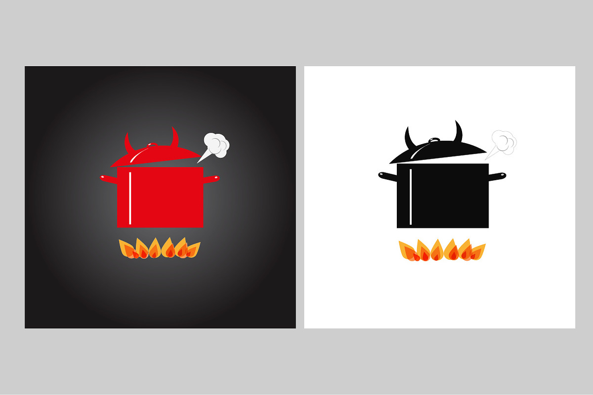 Boiling sauspans and kettles, an Object Illustration by Elina_Li (Photo 5 of 5)