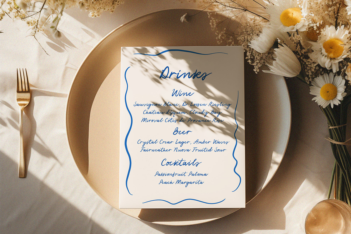 Rose Mary Handwritten Wedding Font preview 7