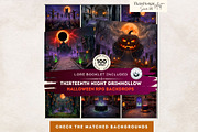 The Thirteenth Night Grimhollow Tale, a Seasonal Illustration by ThatsDesignArt (Thumbnail 17 of 17)