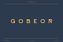 Gobeor - Modern Futuristic Typeface