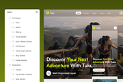 Tuku - Travel Agency Website, a Landing Page Template by SLAB! Design (Thumbnail 2 of 5)