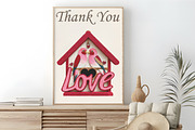 Valentine Faux Latch Hook Cliparts, an Illustration by RobertsArt (Thumbnail 3 of 6)