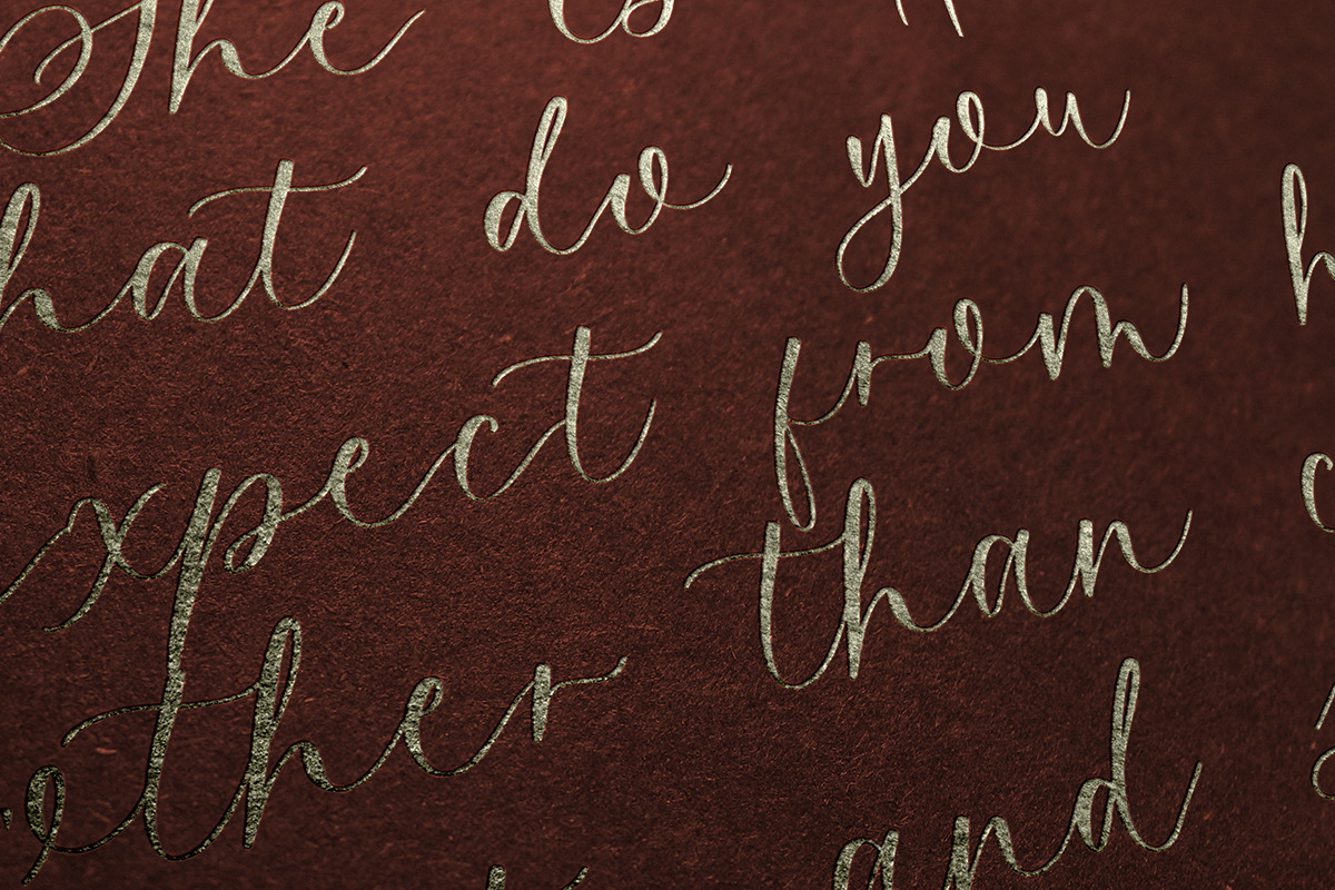 Dearly Heart - Feminine Script, a Script Font by Bale Type (Photo 10 of 10)