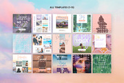 SALE 2in1 Unicorn Yoga Edition, a Social Media Template by The Wedding Shop (Thumbnail 11 of 14)