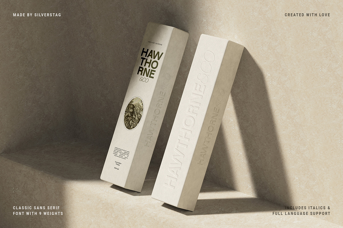 Silver Archer - An 18-Font Chic Sans, a Sans Serif Font by SilverStag Type Foundry (Photo 11 of 14)