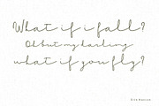 Everlasting Script, a Script Font by deadlock studio (Thumbnail 3 of 8)