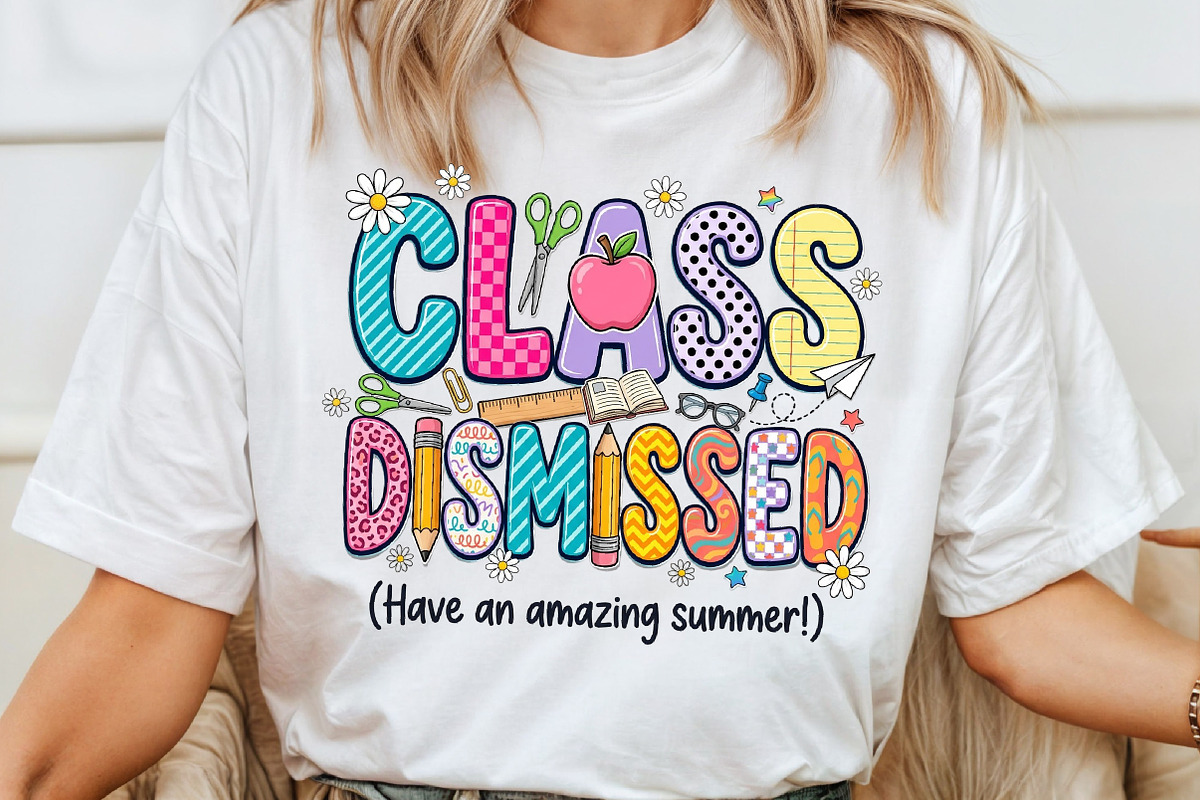 Class Dismissed Png, Last Day of, a Work Illustration by Sublimation Artist (Photo 4 of 9)