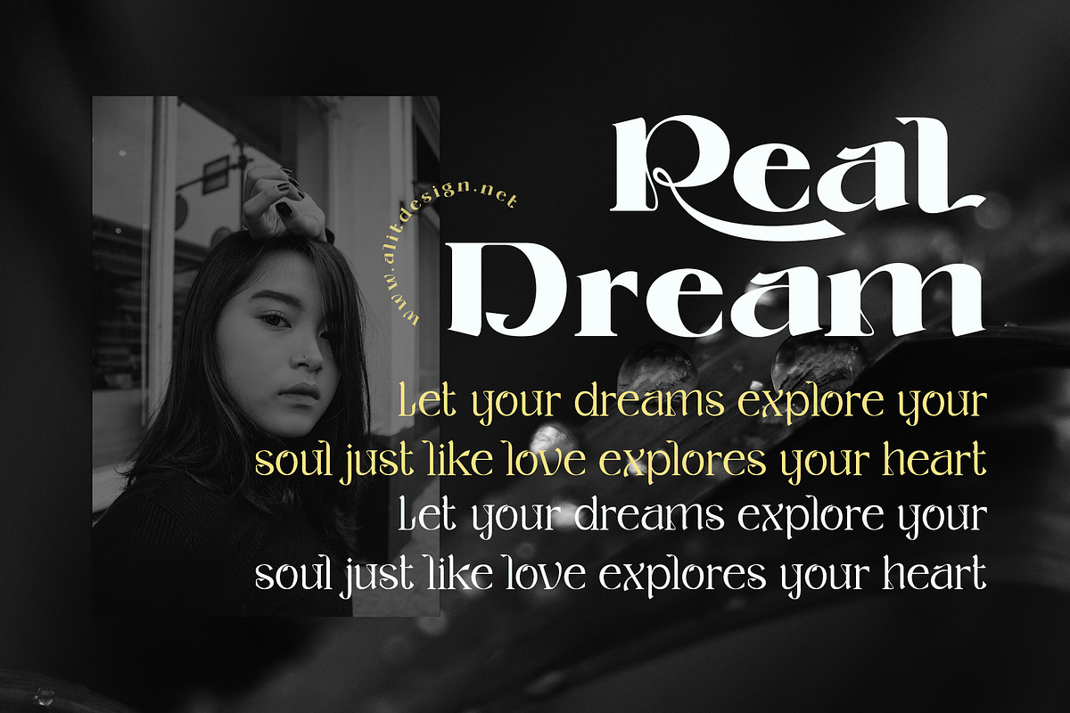 Roller Alika, a Serif Font by alit design (Photo 3 of 14)
