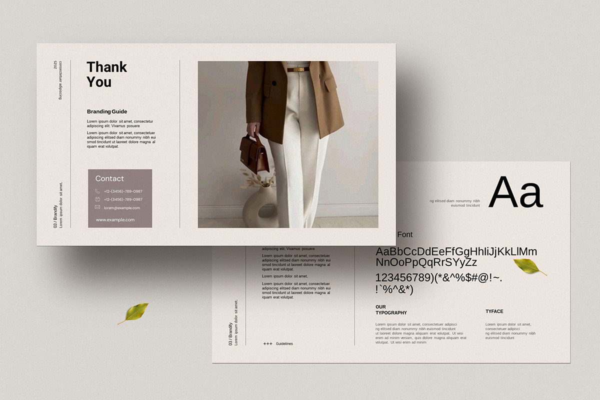 Brand Guidelines Presentation, a Presentation Template by Dream-Lab (Photo 12 of 12)