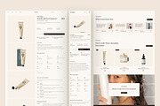 Skincare E-Commerce Website UI Figma, an UI Kit Template by peterdraw (Thumbnail 5 of 7)