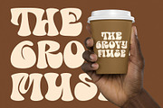 Super Dance Groovy Font, a Slab Serif Font by RantautypeStudio (Thumbnail 4 of 15)