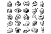 Vintage Dessert Food, an Object Graphic by RT Studio (Thumbnail 2 of 4)