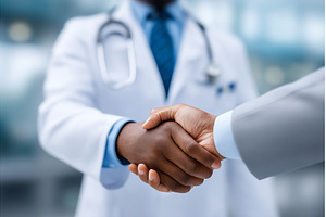 The concept of trust in healthcare, a Business Photo by ZinetroN