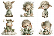 Whimsical Baby Animal PNG Set, an Illustration by Daily.Designs (Thumbnail 5 of 7)