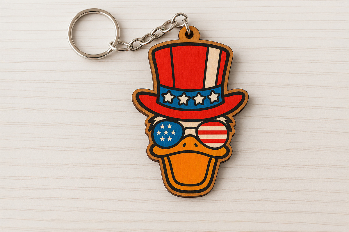USA Patriotic Keychain SVG Bundle, a Pattern Graphic by Pinnacle PNGs (Photo 2 of 11)