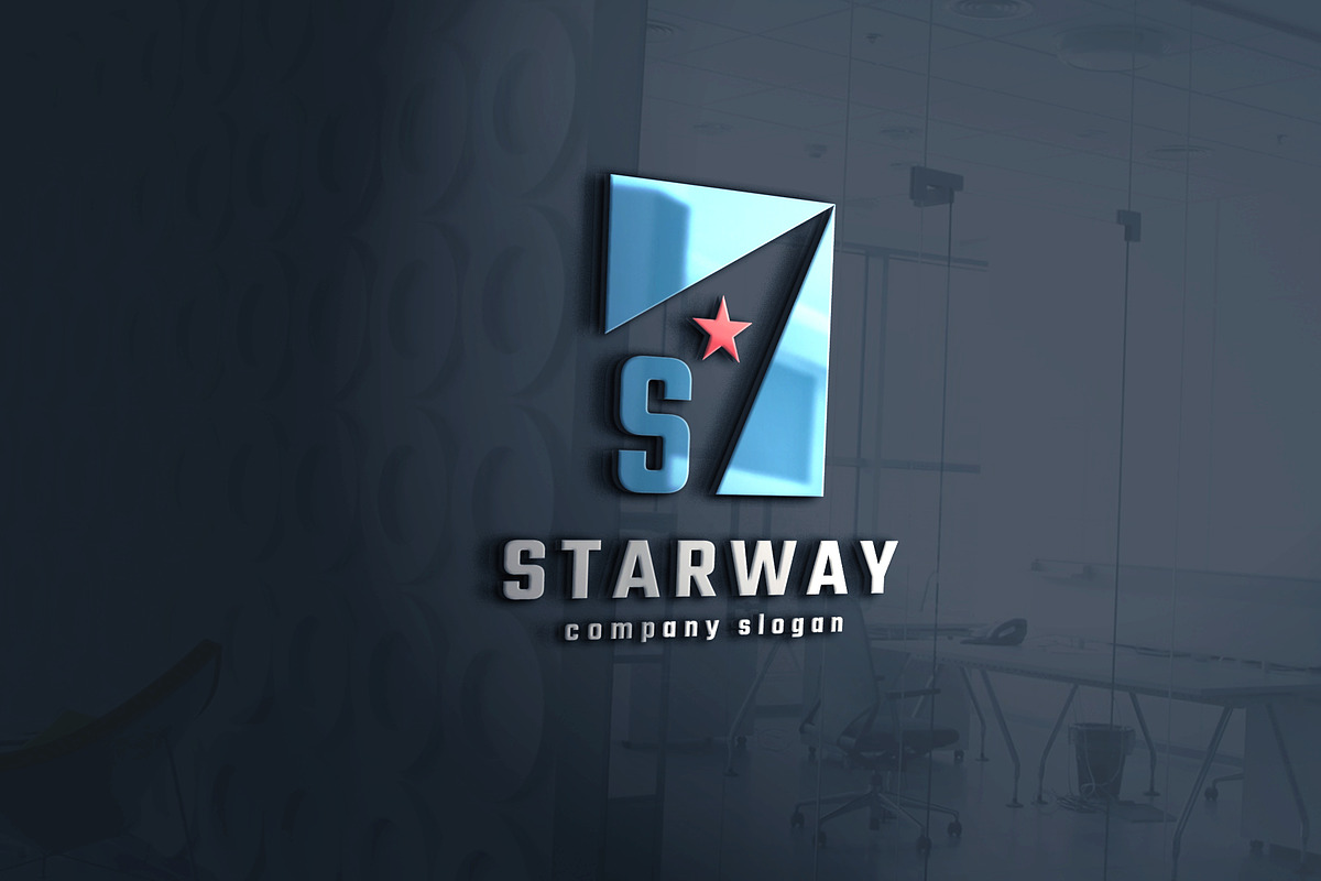 Star Way Letter S Logo, a Branding & Logo Template by Design_Planet (Photo 2 of 2)