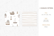 Sea Ship, a Pattern Graphic by AnnieArt (Thumbnail 2 of 4)