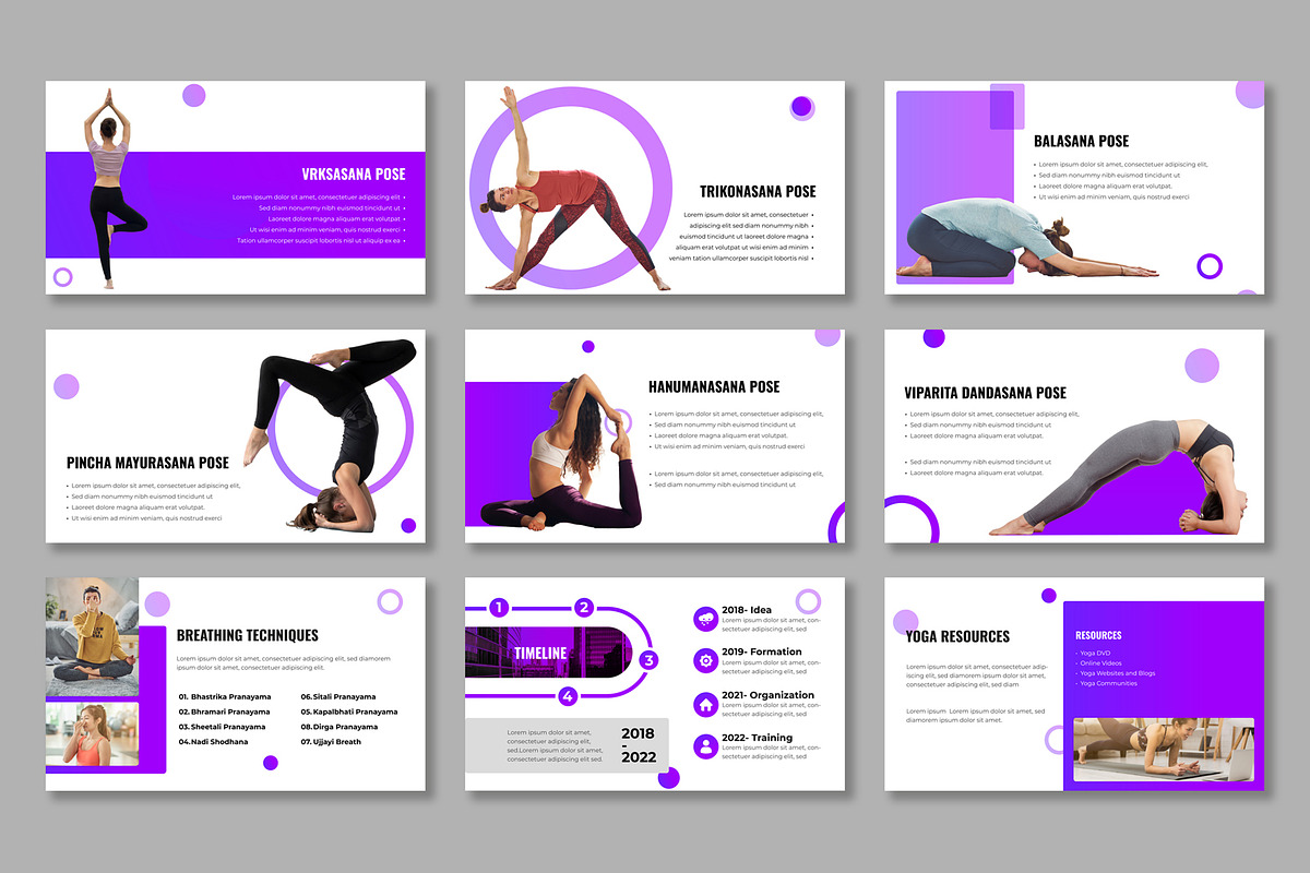 Health & Yoga Presentation PPT, a Presentation Template by Mighty-Slide (Photo 4 of 5)