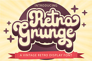 Retro Grunge - Retro Script Font, a Script Font by Densu Creative (Thumbnail 1 of 7)