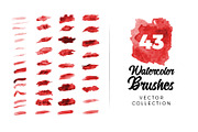 44 Watercolor Brush Mega Collection, a Brushes & More by AndrewPixel (Thumbnail 2 of 5)
