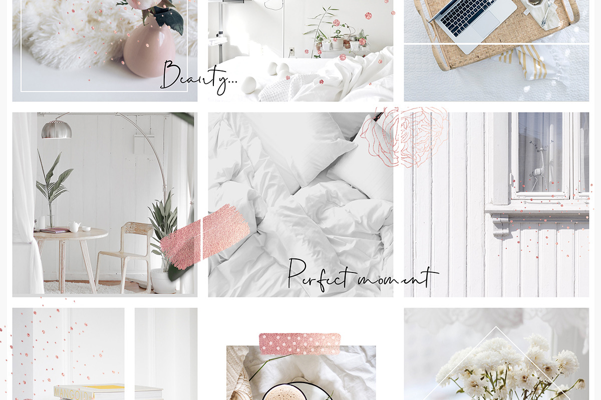 Instagram Post Template Pure Clear, a Templates & Theme by Bumblebee (Photo 4 of 5)