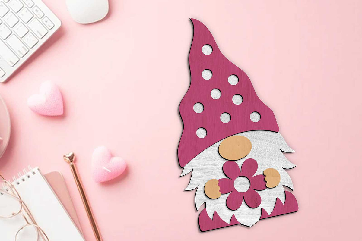 Mother's Day Gnomes Multilayer Files, a Design Template by LaserCutano (Photo 3 of 4)