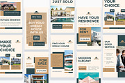 Dreamland Real Estate, a Social Media Template by kerismaker (Thumbnail 3 of 3)