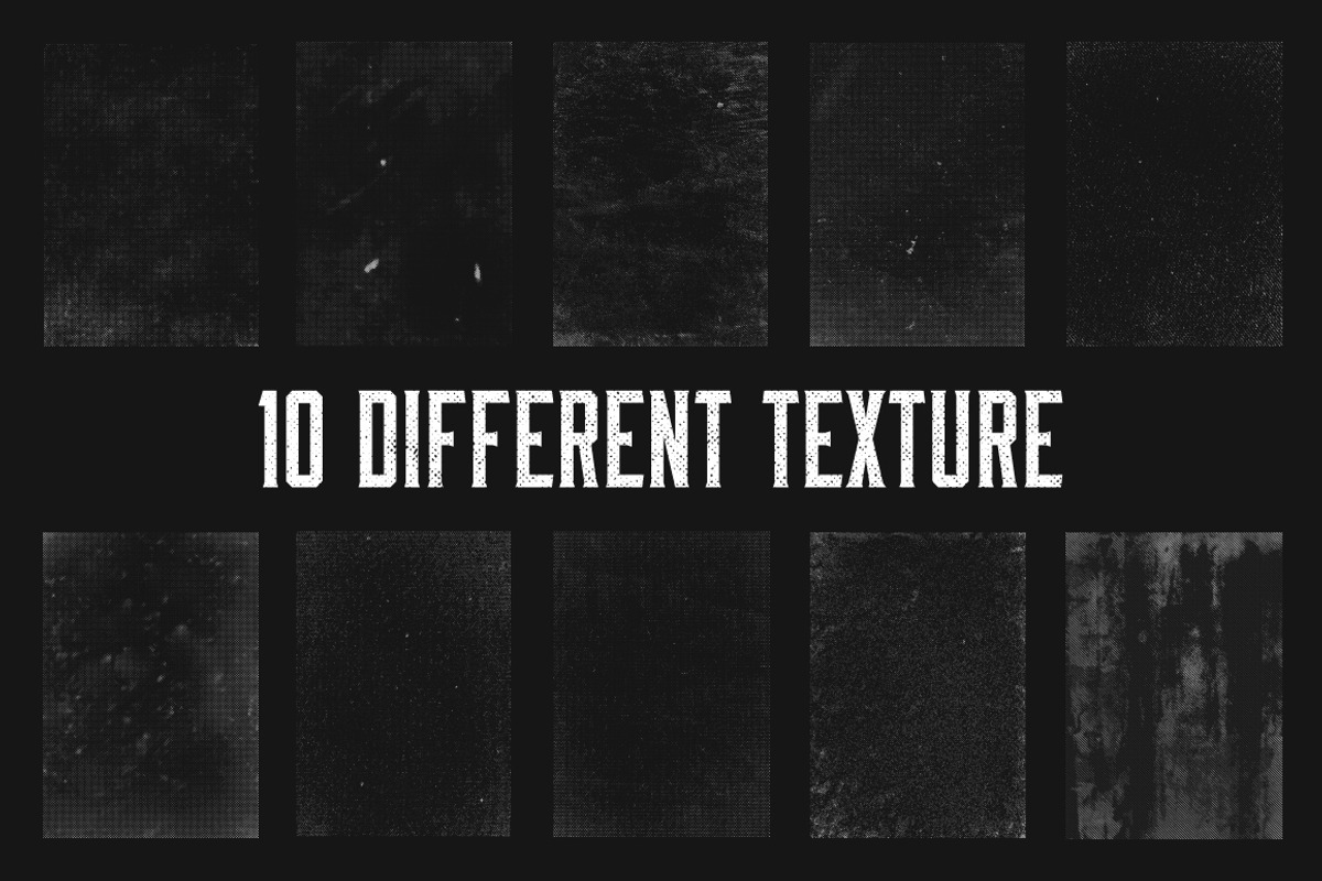 10 Abstract Halftone Texture Vol.2 preview 2