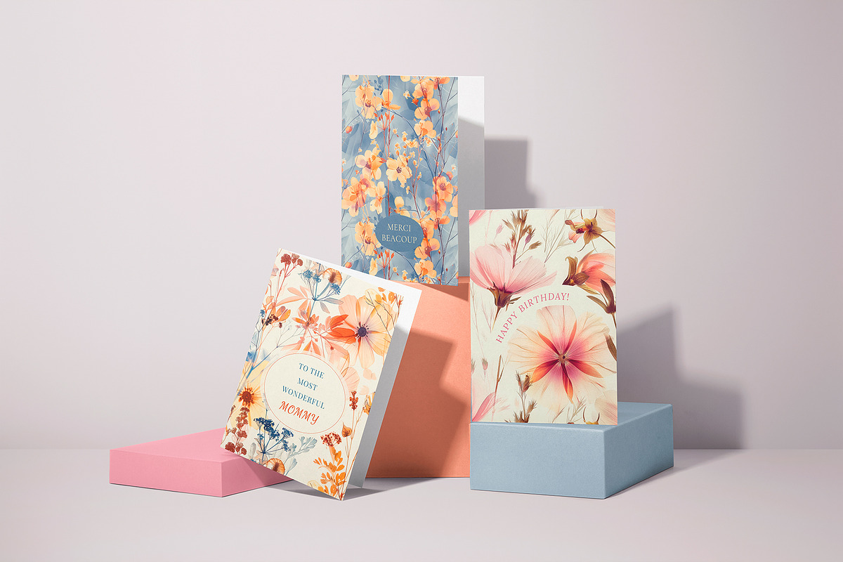 Wildflower Meadow Floral Patterns, a Pattern Graphic by Ninterints (Photo 7 of 19)