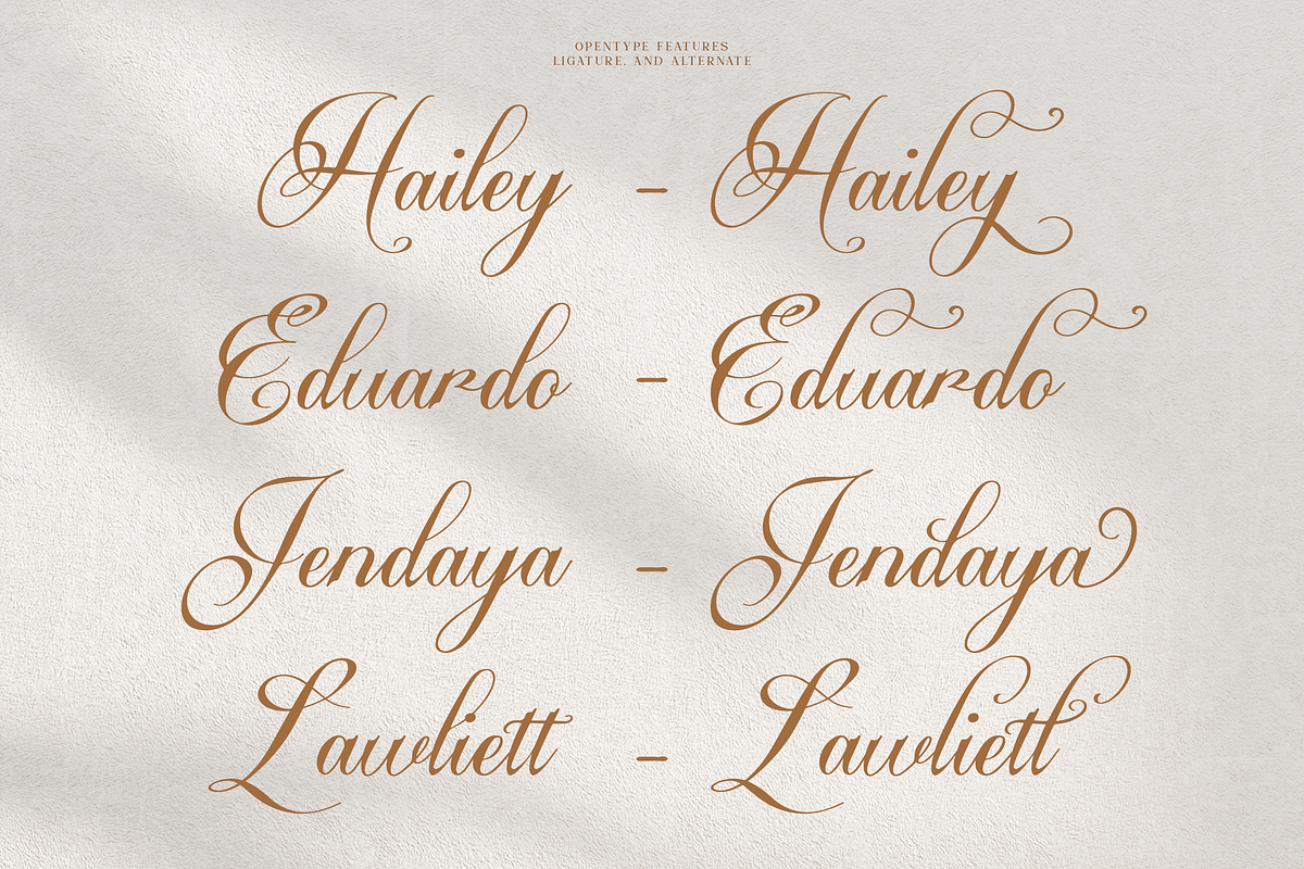 Ms Greillay | Modern Calligraphy, a Script Font by Denustudios (Photo 12 of 15)