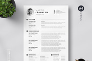 Resume Template Word, Canva, a Resume Template by Orcshape Studio (Thumbnail 3 of 5)